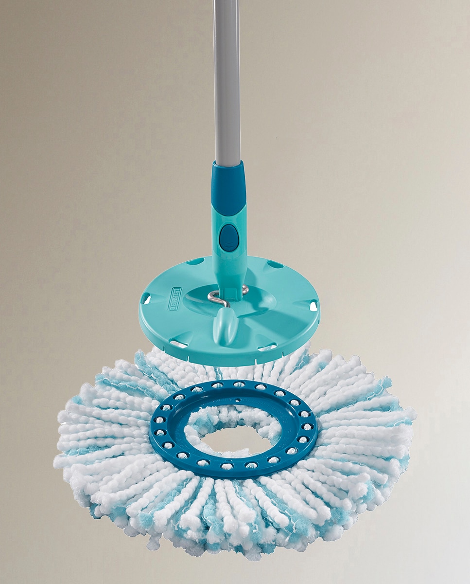 Conjunto de limpeza balde + esfregona Twist Disc Mop Azul-3