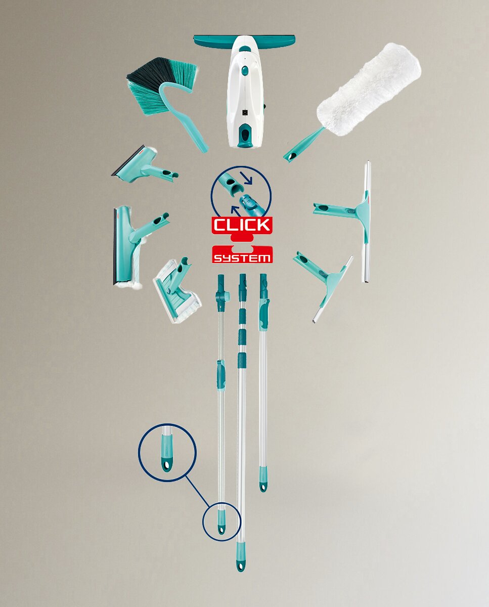Cabo telescópico 75-135 cm Click Azul-2