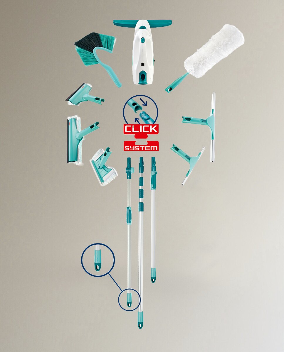 Cabo telescópico Click System Azul-2