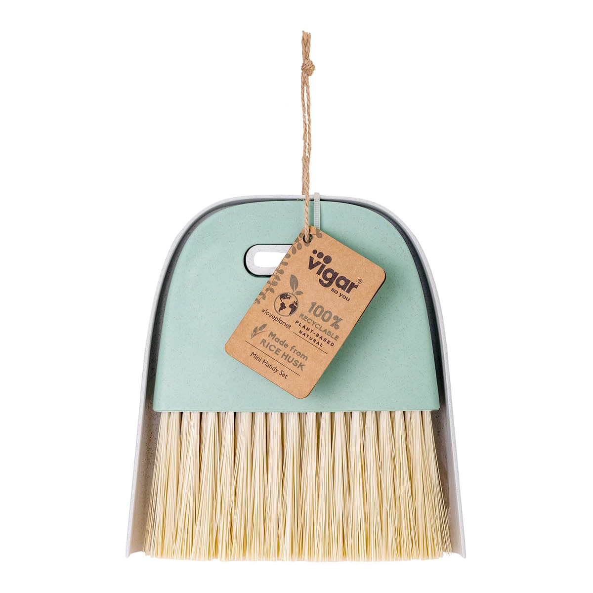 Conjunto escova e recolhedor ecológico Handy Mini Zeroline Cinzento-6