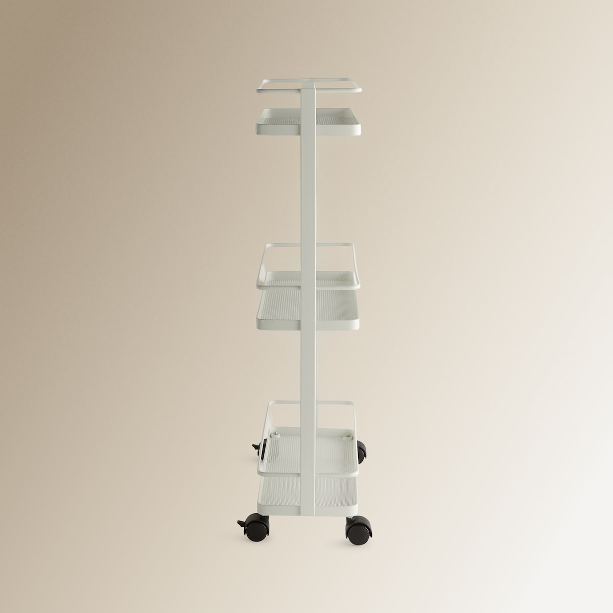 Carrinho Multiusos 3 gavetas Branco-3