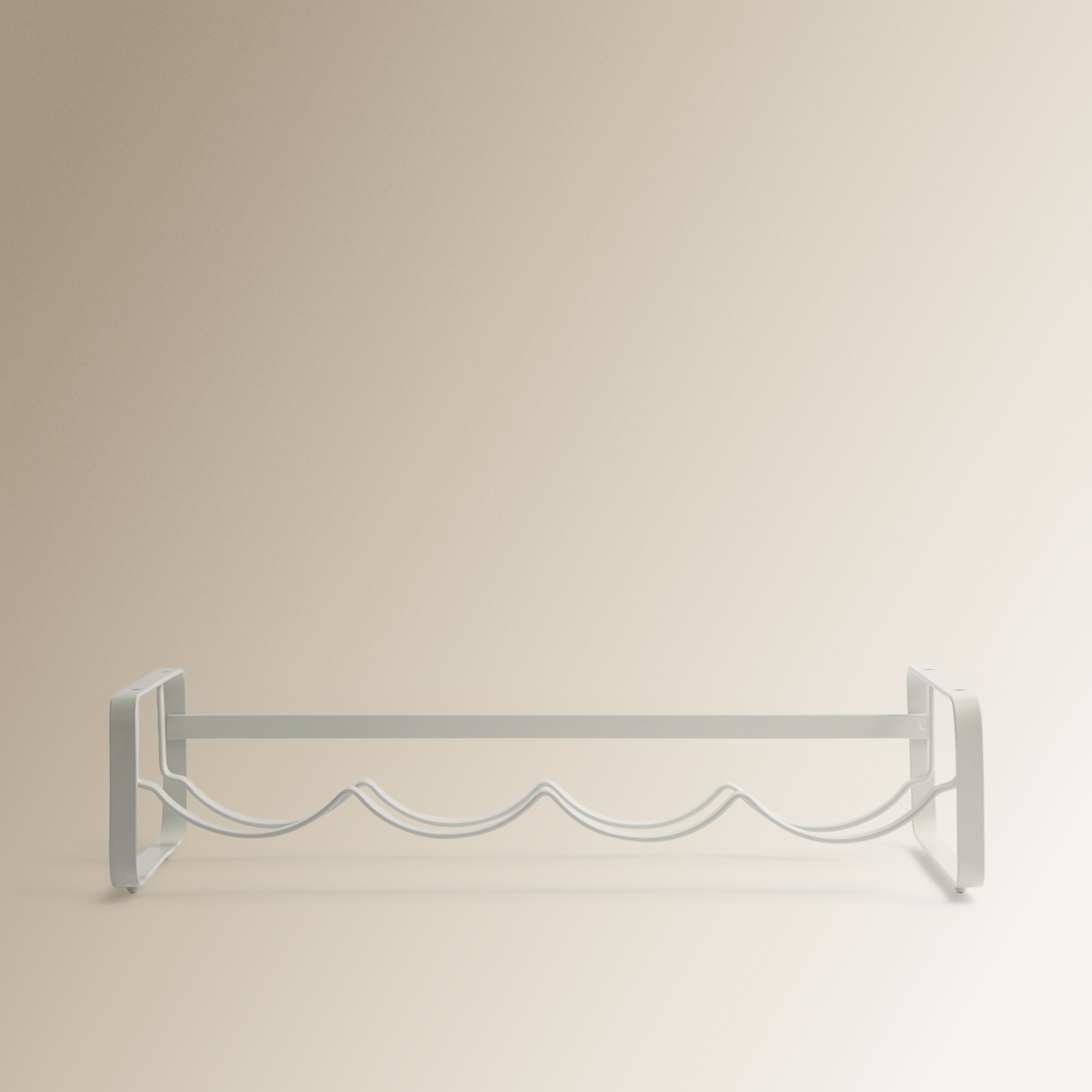 Garrafeira Empilhável para 4 Garrafas Branco-2