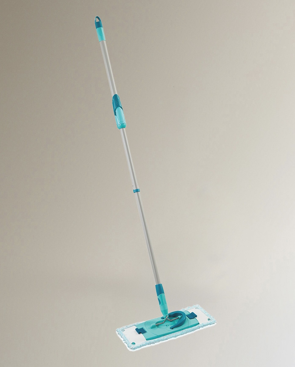 Conjunto de Esfregona e Balde Clean Twist M Ergo Turquesa-4