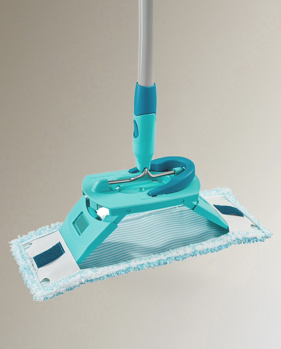 Conjunto de Esfregona e Balde Clean Twist M Ergo Turquesa-5