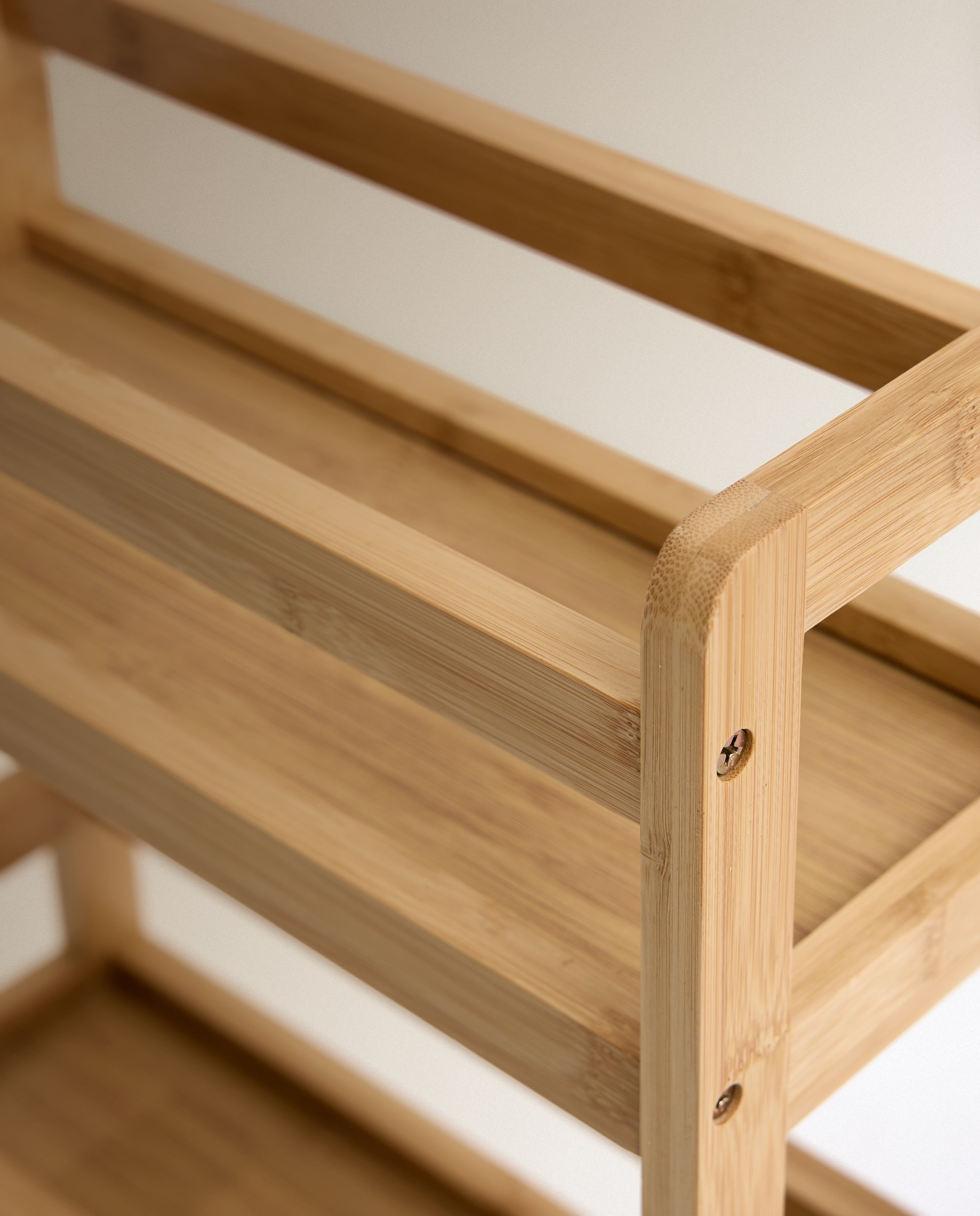 Carrinho Multiusos Bambu Natural-4