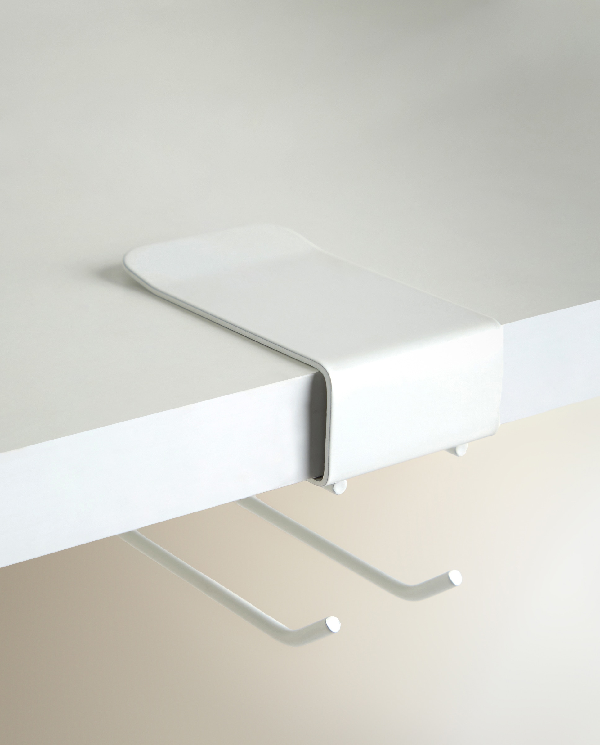 Gancho para Canecas e Copos Branco-2