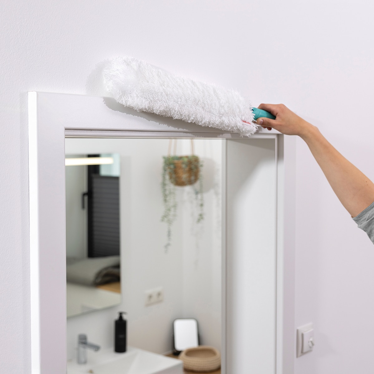 Espanador Reutilizável SUPERDUSTER XL Leifheit Azul-11