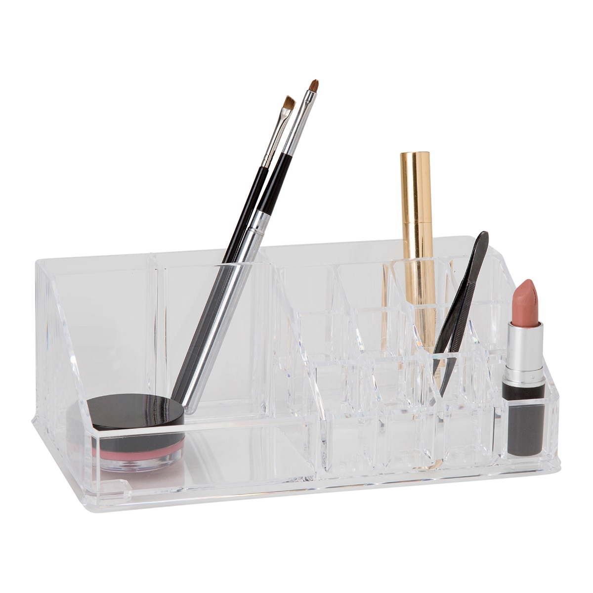 Organizador de cosméticos rectangular El Corte Inglés Transparente-1