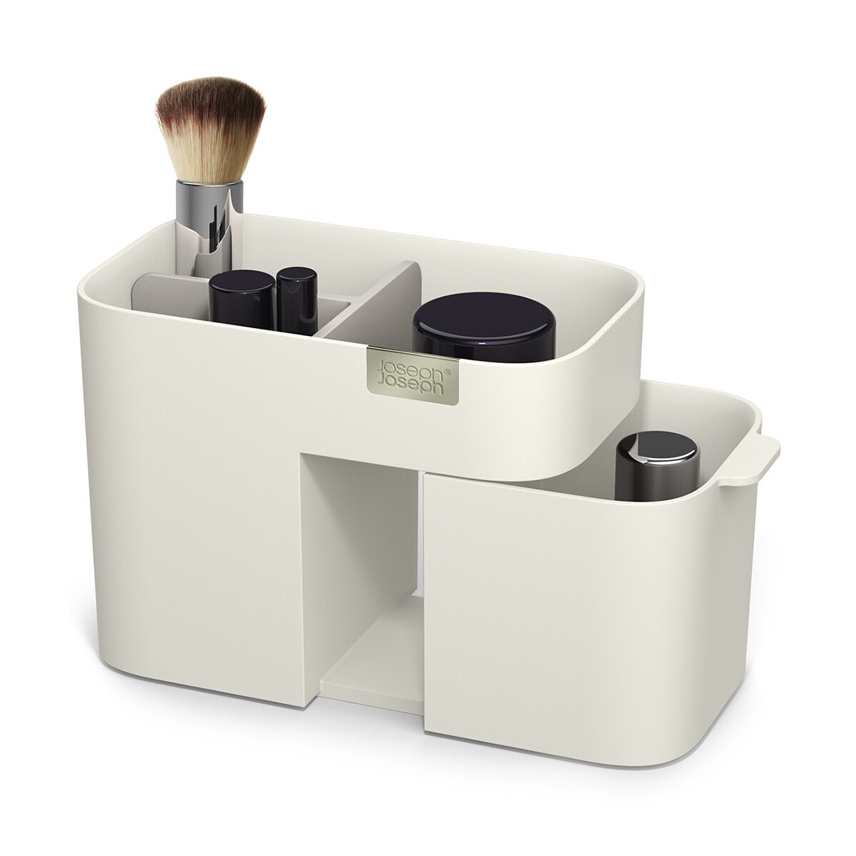 Organizador compacto de cosméticos Branco-3