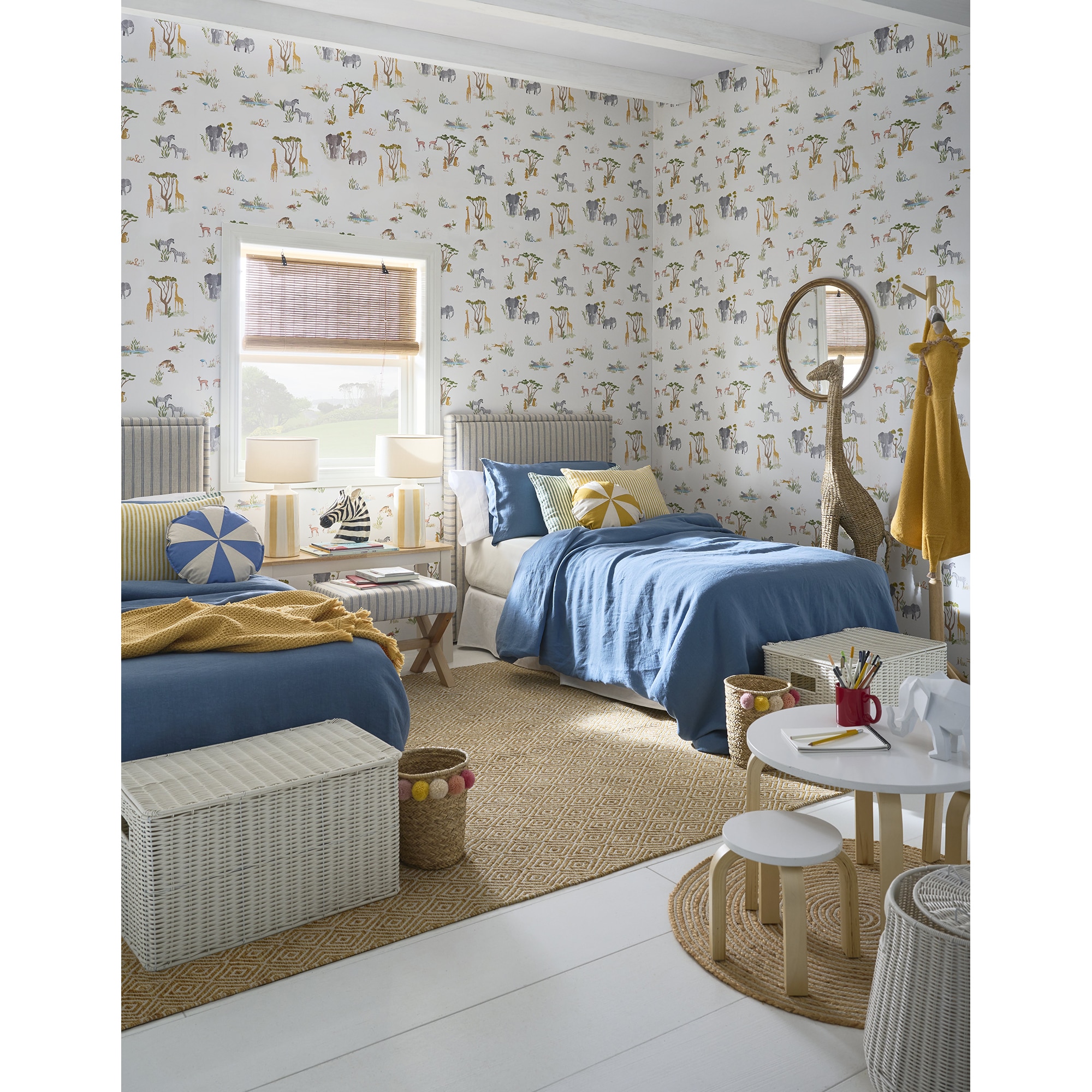 Baú poli-rattan Roll Mini Home - El Corte Inglés Branco-4