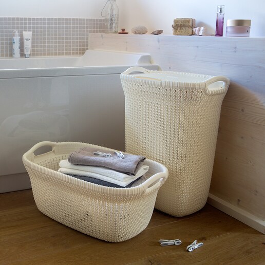 Imagen 0 de Cesta de ropa Knit Curver Blanco