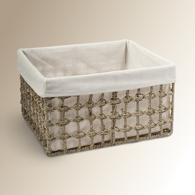 Imagem 0 de Cesta de fibra natural Seagrass