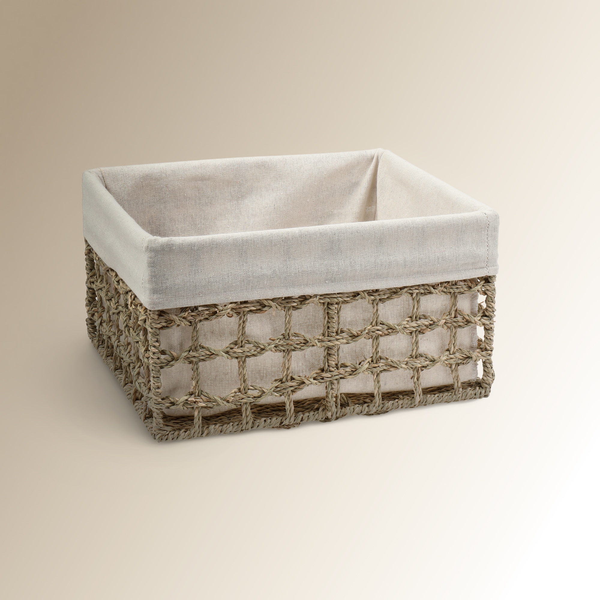 Imagem 0 de Cesta de fibra natural Seagrass