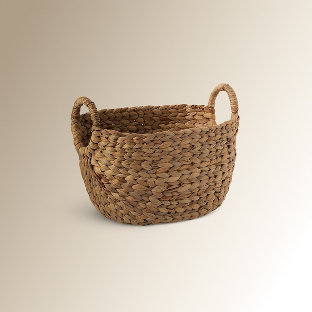 Imagen 0 de Cesto con asas redondas Jacinto de Agua Basics El Corte Inglés