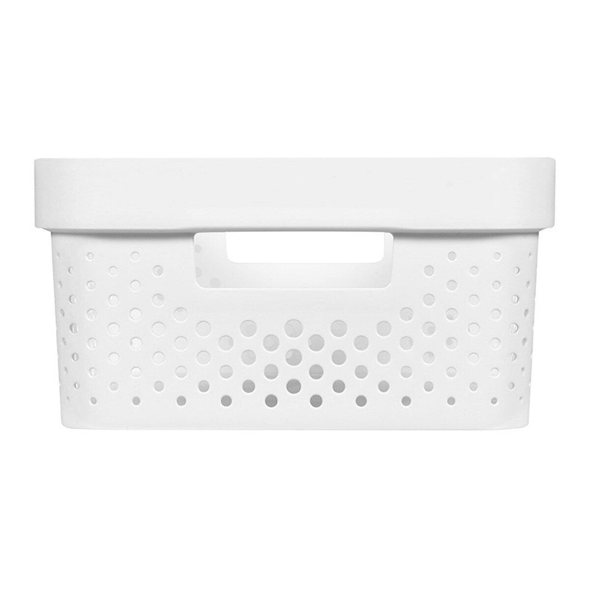 Cestas de ordenación Infinity Curver Blanco-4