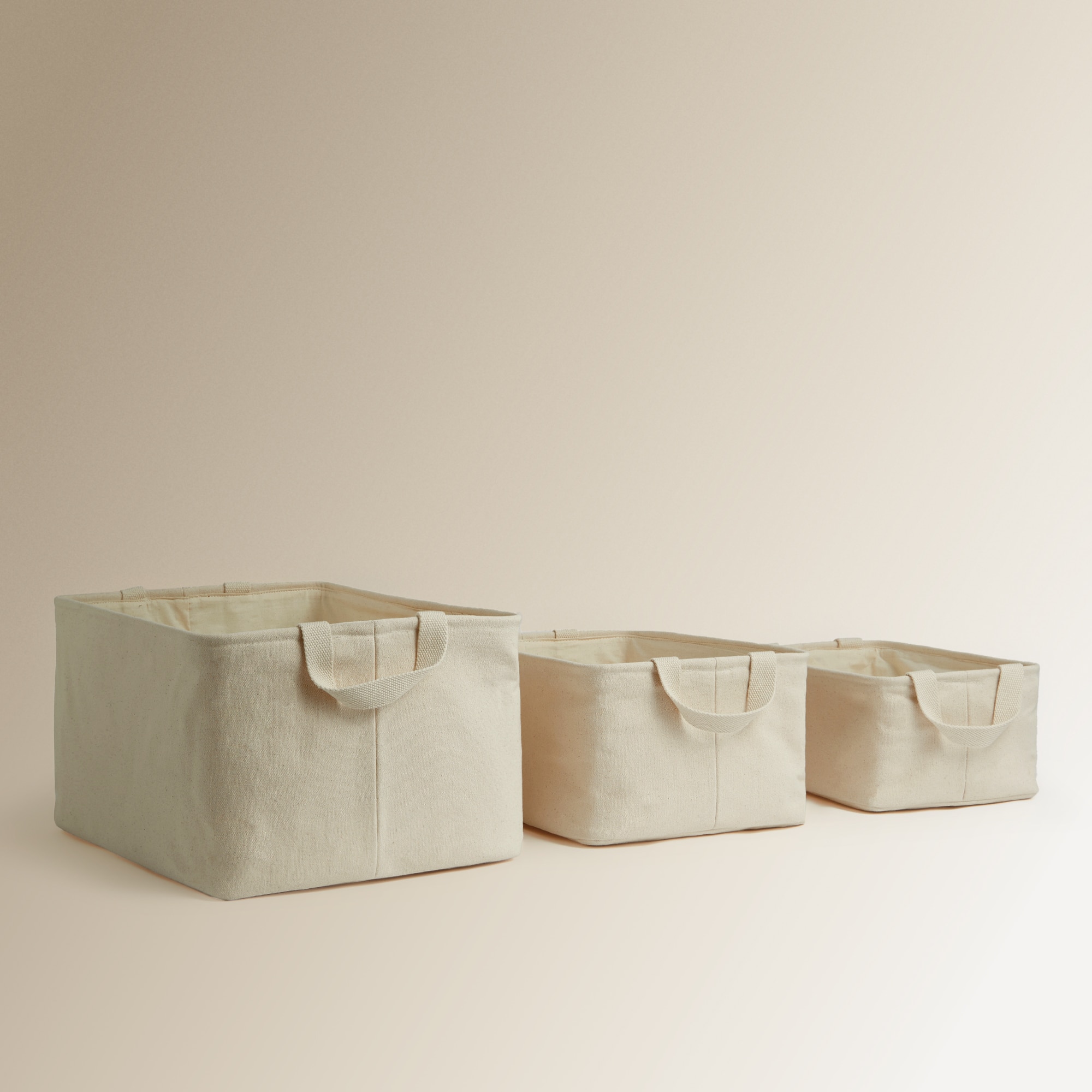 Cesta Organizadora de Algodão Cru-4