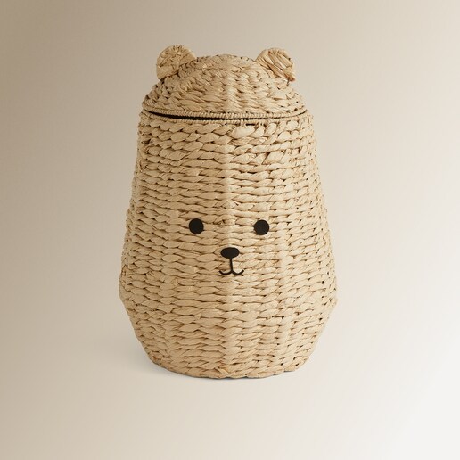 Cesto con tapa Oso Mini Home - El Corte Inglés