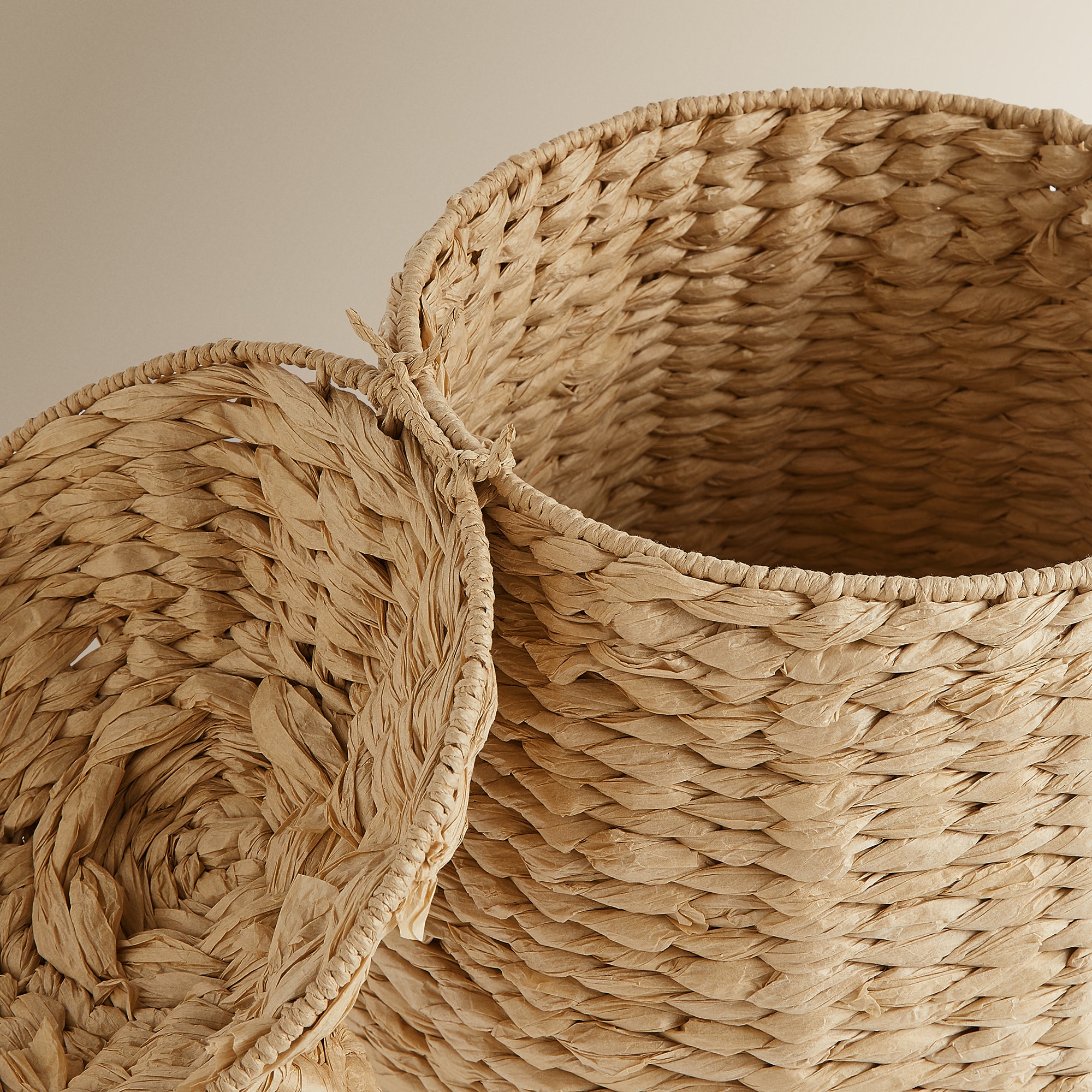 Cesto com Tampa Urso Mini Home Natural-2