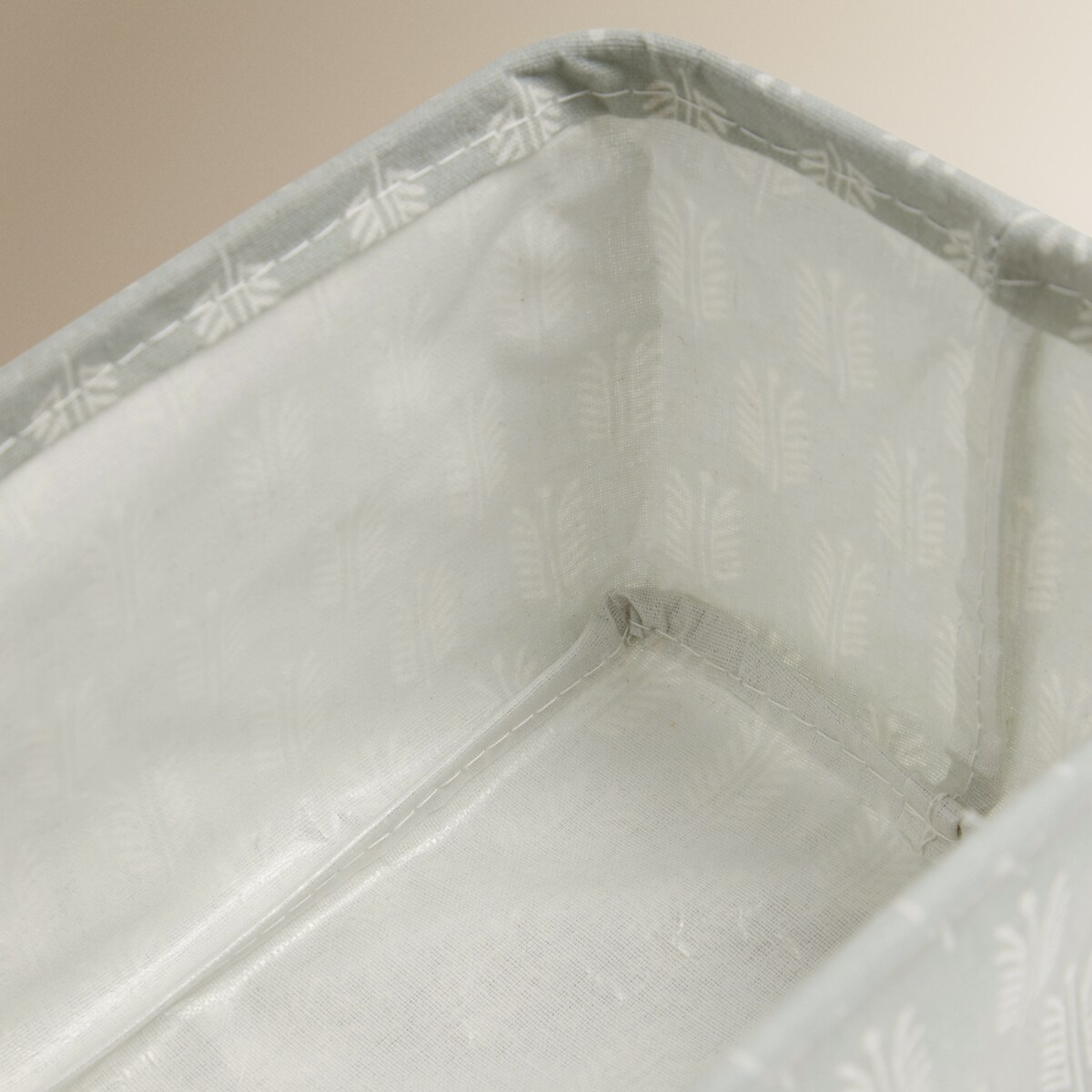 Cesto Pine Canvas Branco-2