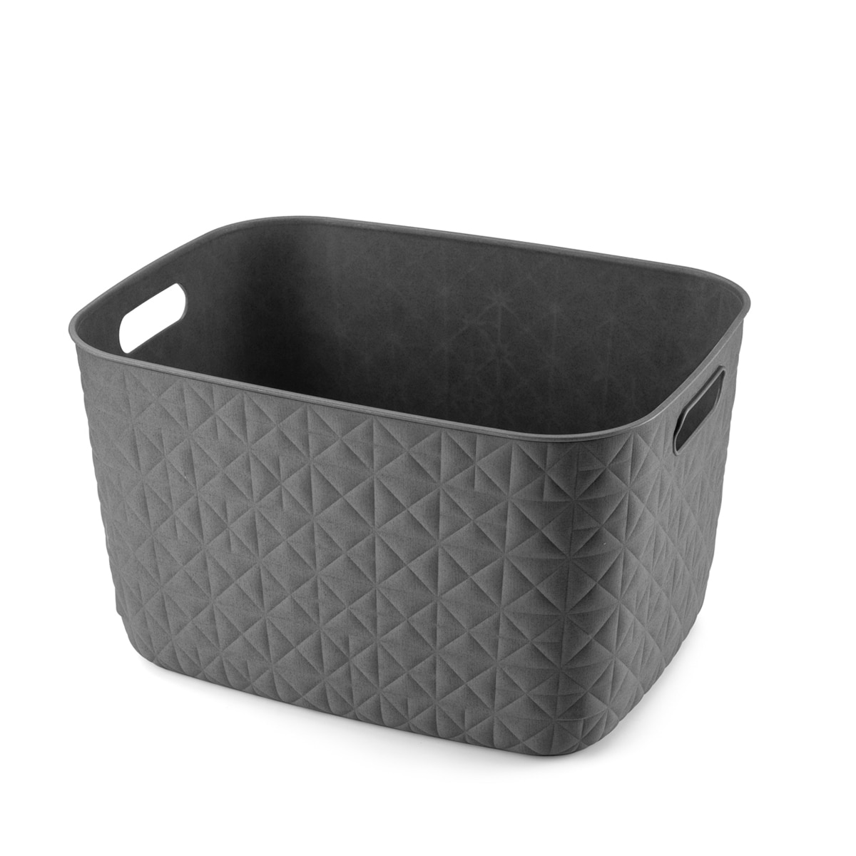 Imagen 0 de Cesta de almacenamiento reciclada Softex Curver