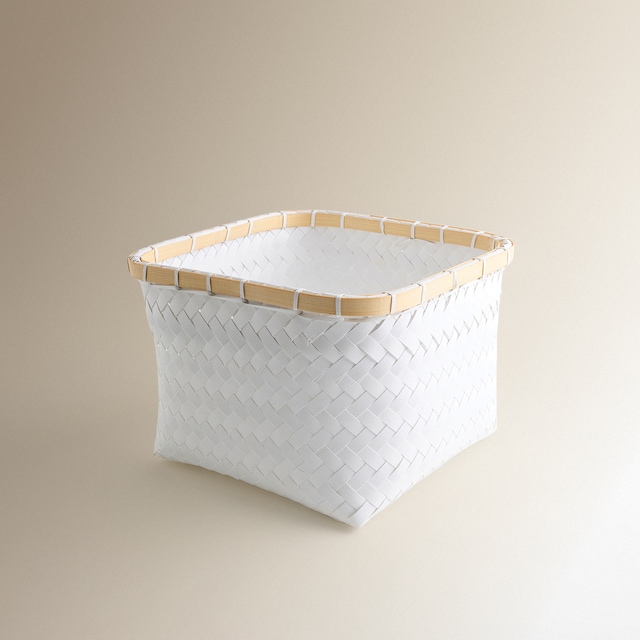Imagen 0 de Set de dos cestos trenzados Basics El Corte Inglés