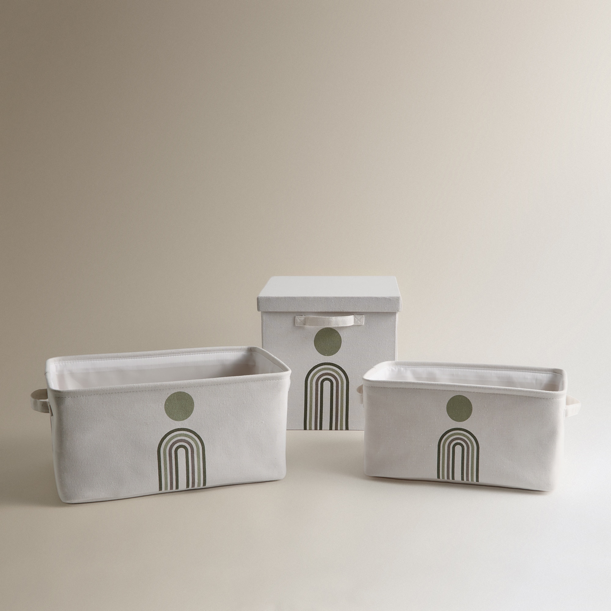 Cesta Canvas Rainbow Basics El Corte Inglés Crudo-4