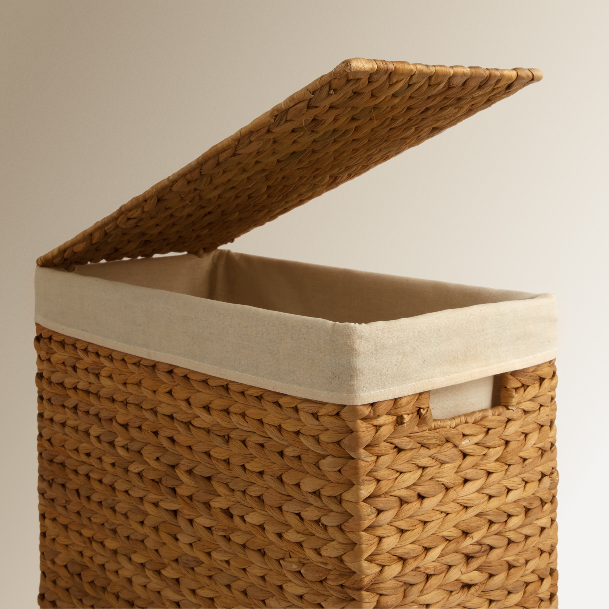Cesto de roupa Jacinto-de-água El Corte Inglés Natural-3