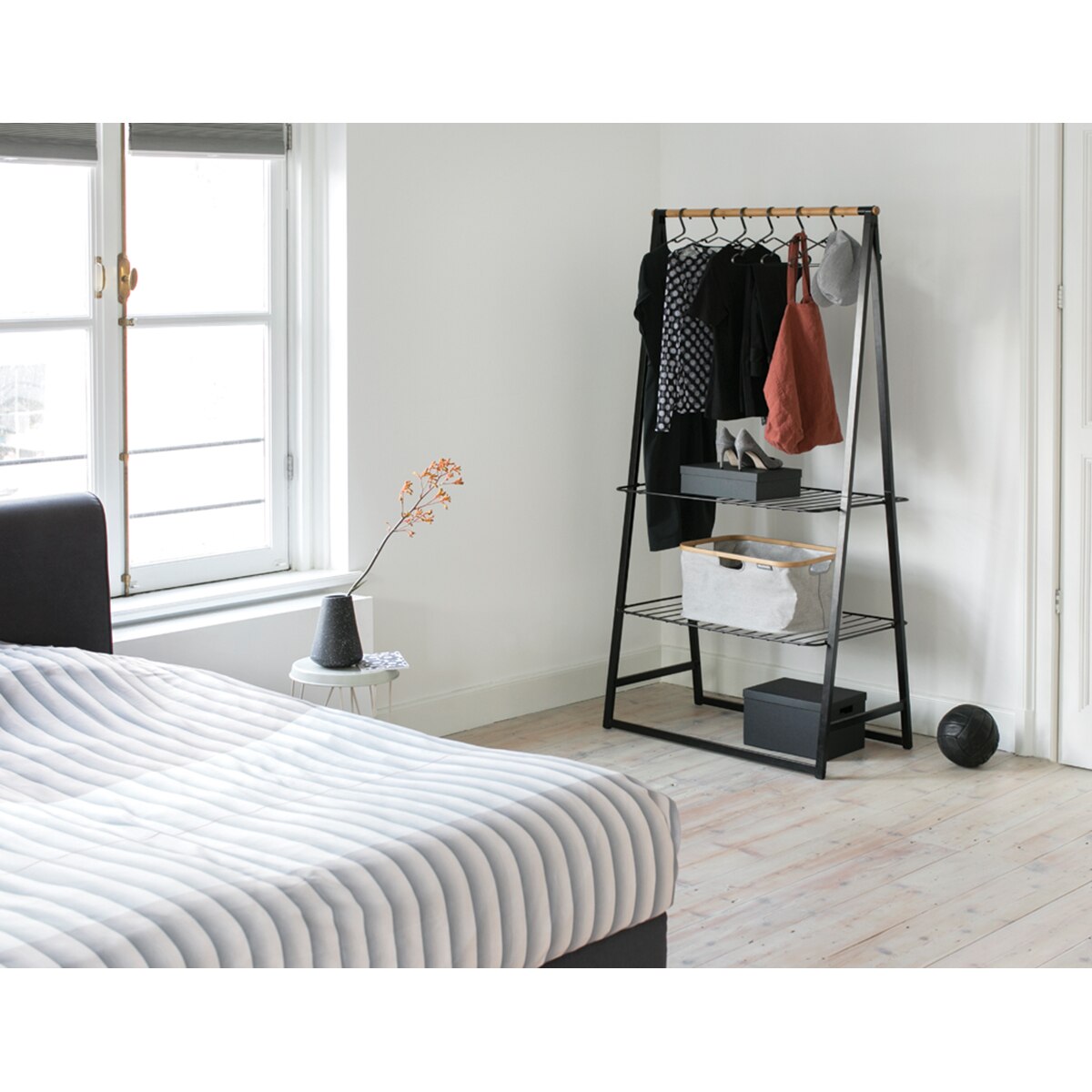 Cesta de roupa desdobrável Linn Brabantia Cinzento-7