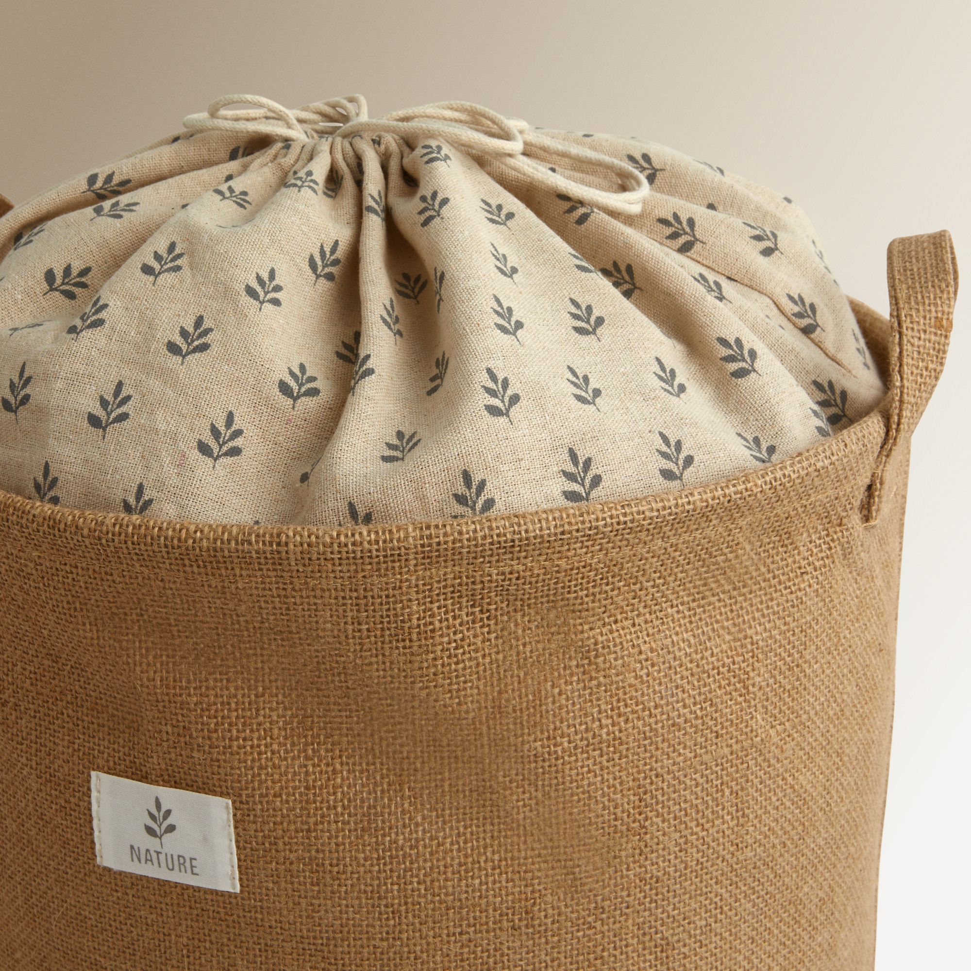 Cesto de Roupa em Juta Natural-2