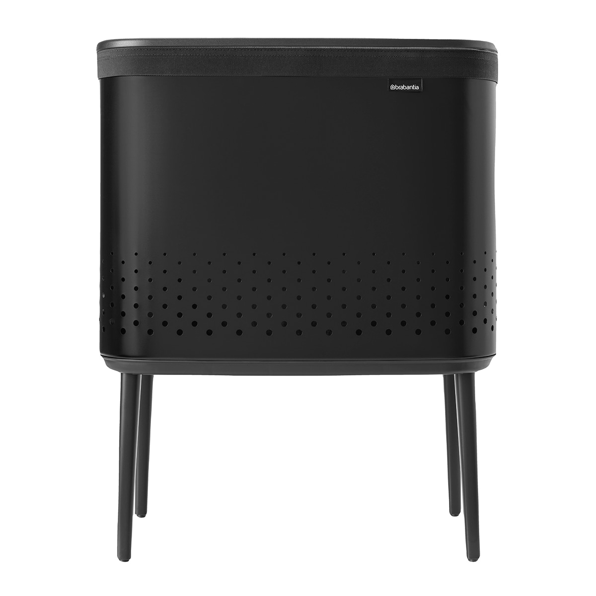 Imagem 0 de Cesto de Roupa Preto Bo Colada - 60 L