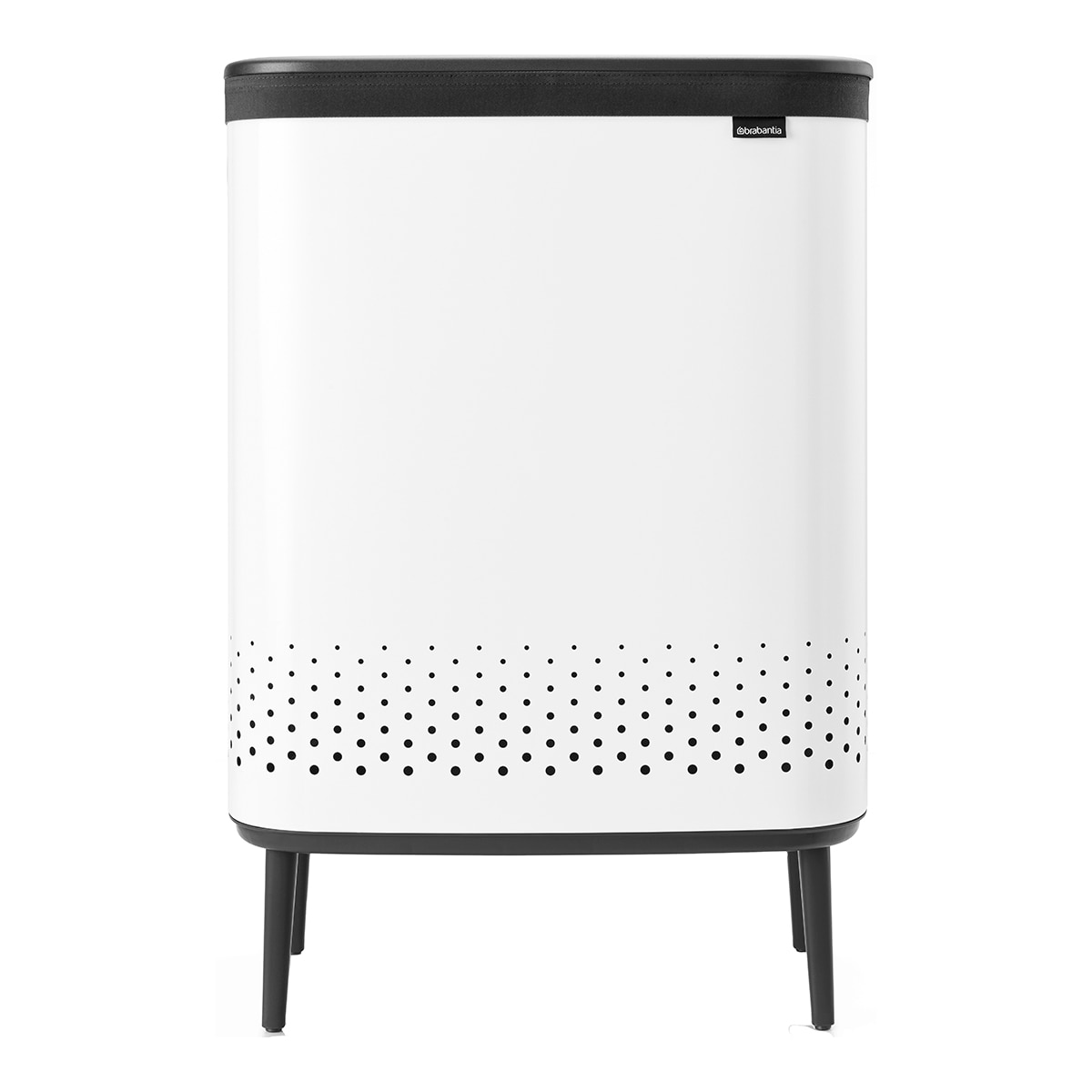 Imagen 1 de Cesto de ropa 2x45L Bo Hi Brabantia - Blanco Blanco