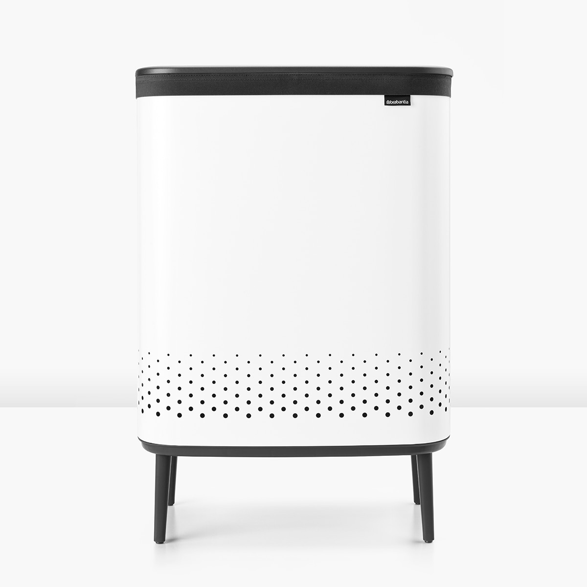 Imagen 7 de Cesto de ropa 2x45L Bo Hi Brabantia - Blanco Blanco