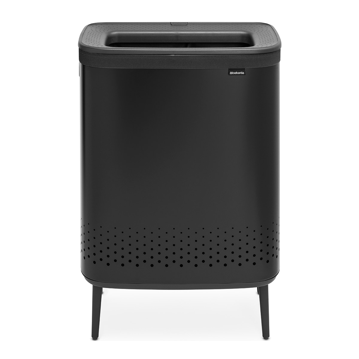Cesto de Roupa Bo Hi - 2x45 L Preto-3