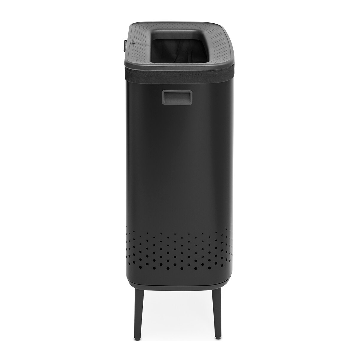 Cesto de Roupa Bo Hi - 2x45 L Preto-4
