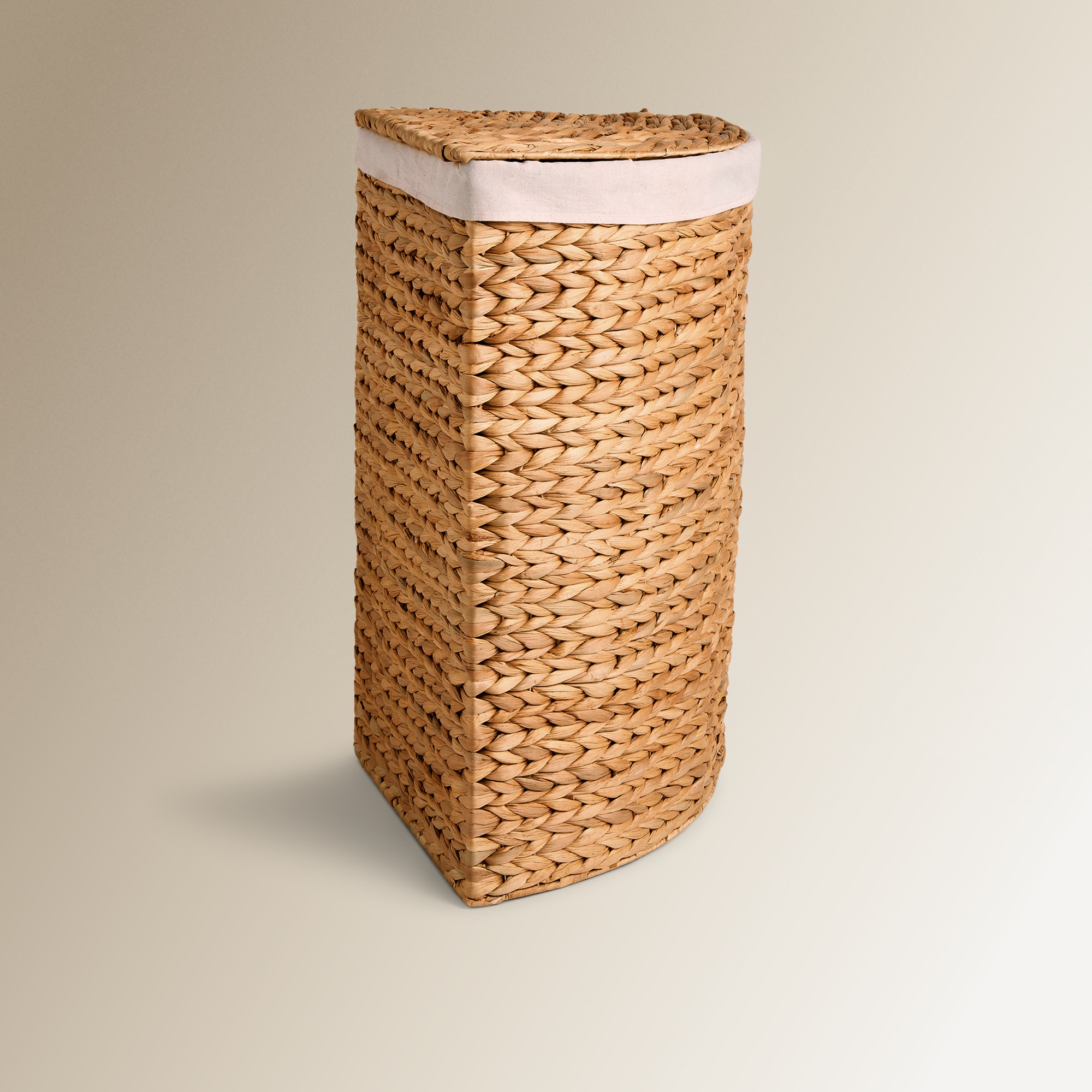 Cesto de Roupa de Canto Jacinto de Água Natural-2