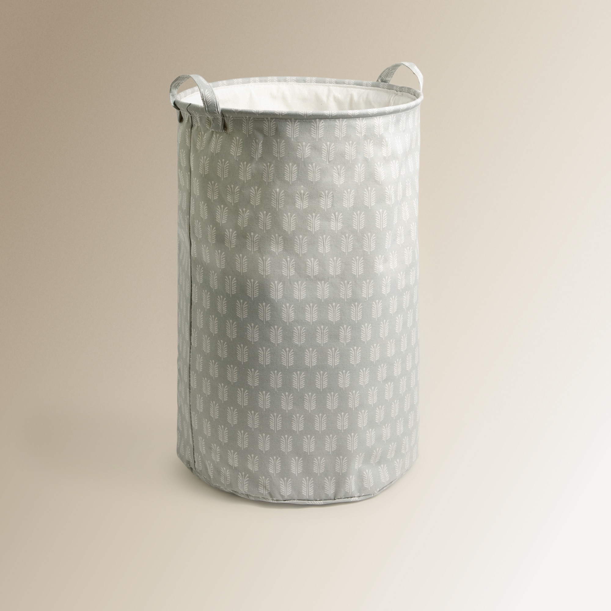 Cesto de Roupa Pine Canvas Branco-1