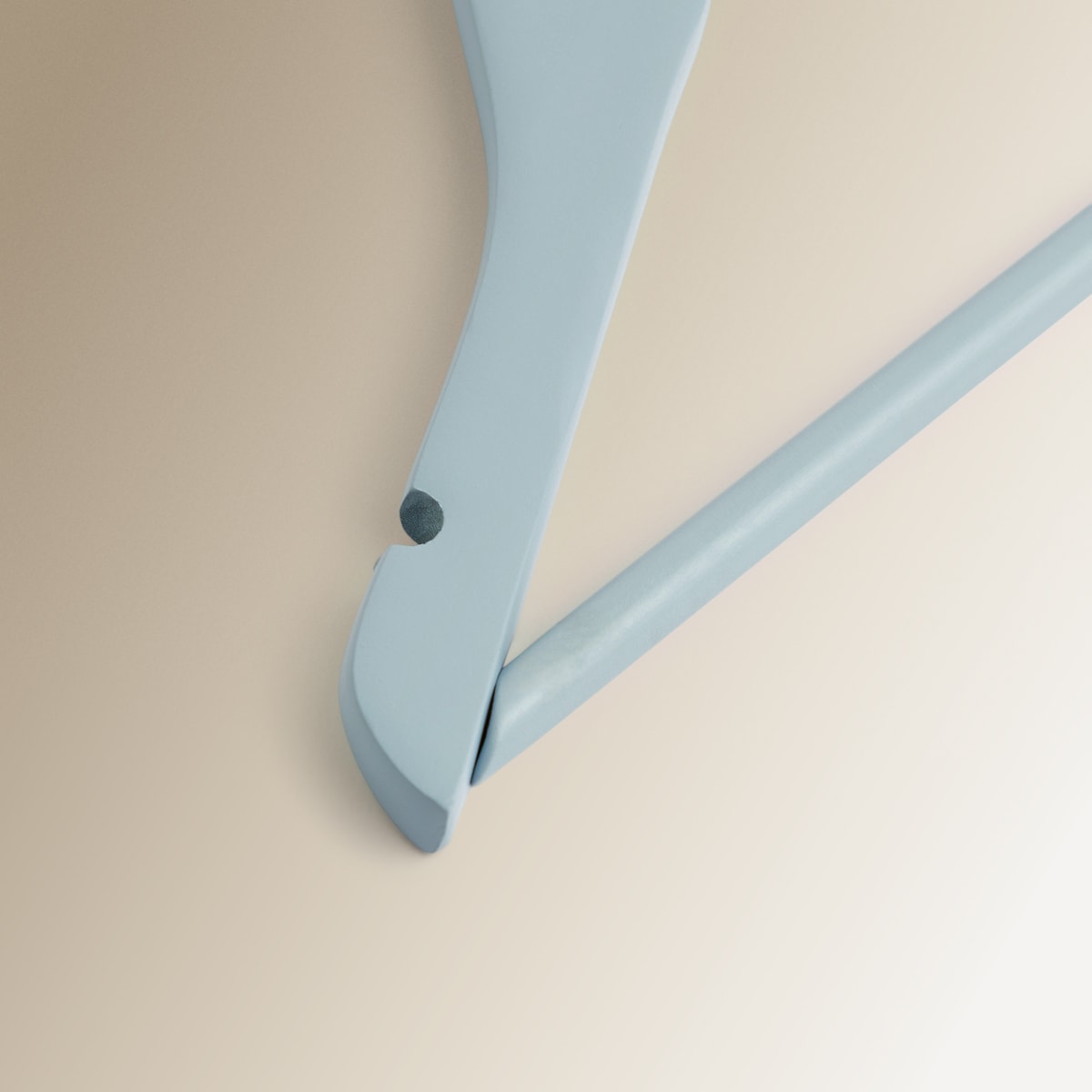 Set 3 perchas de madera Mini Home - El Corte Inglés Azul-3