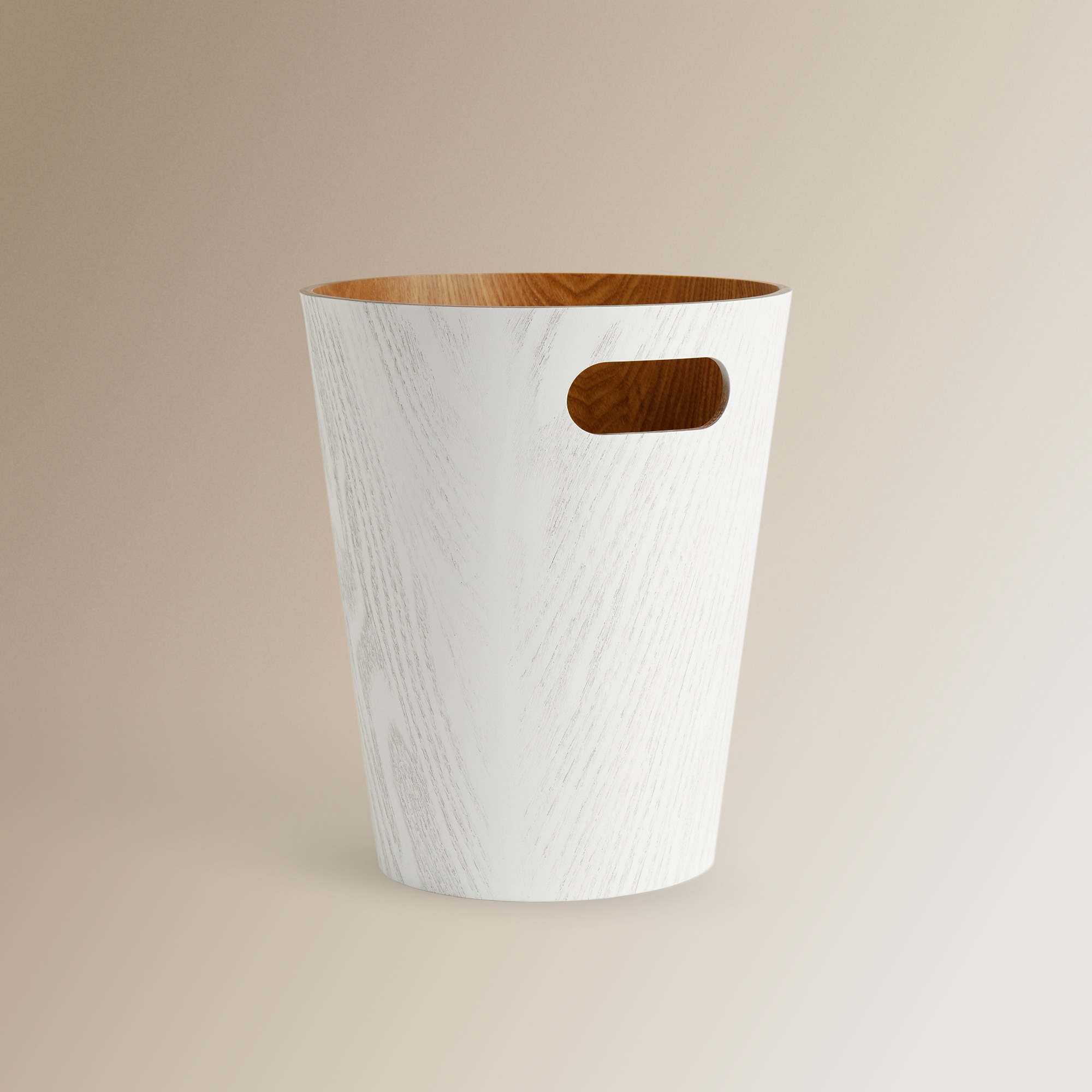 Imagem 0 de Balde do Lixo de Escritório em Madeira