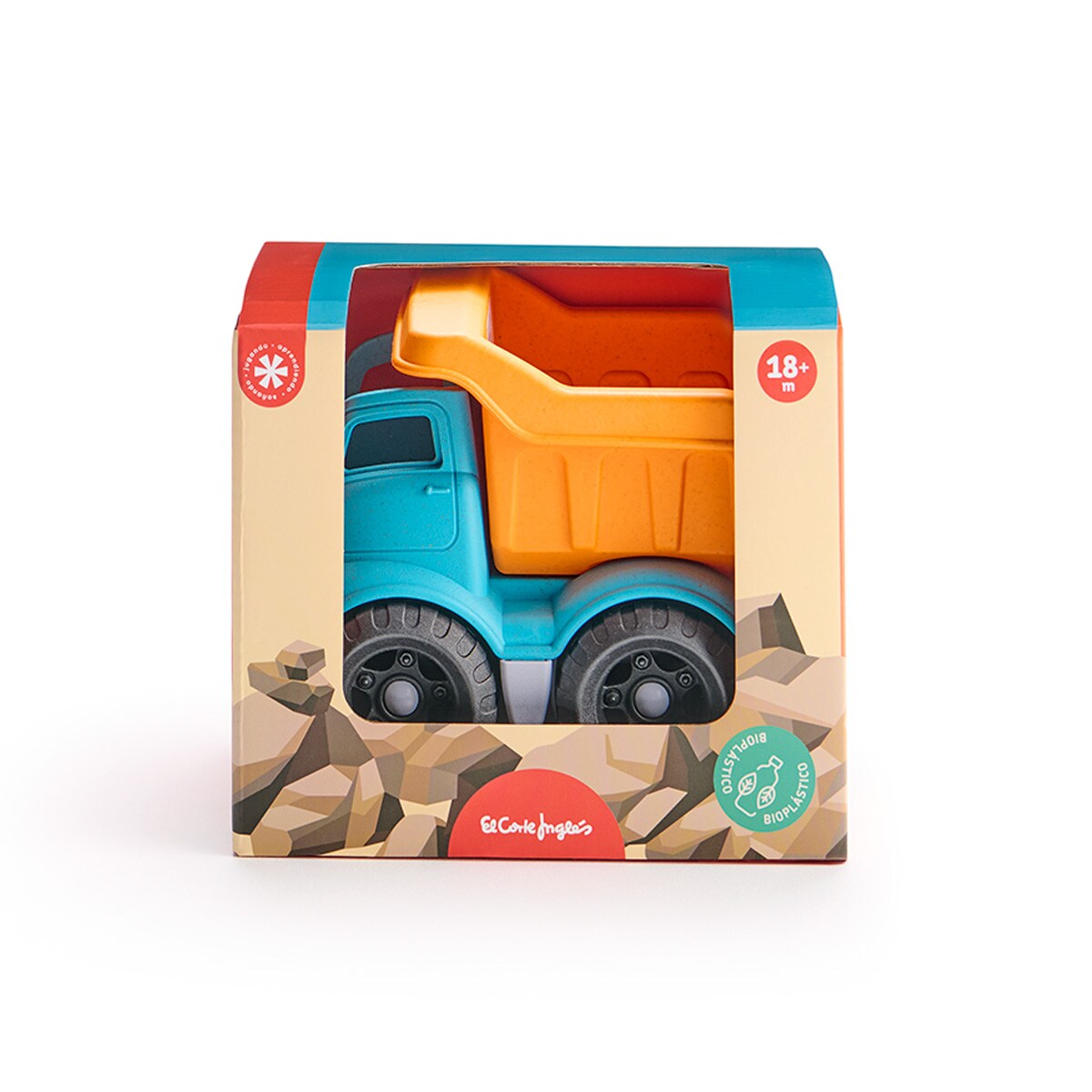 Camión volquete de bioplástico El Corte Inglés 3