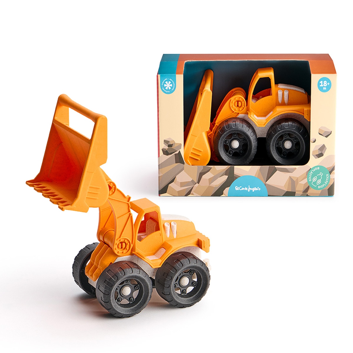 Imagem 0 de Brinquedo de Praia Camião com Pá Móvel Terreno Limpo