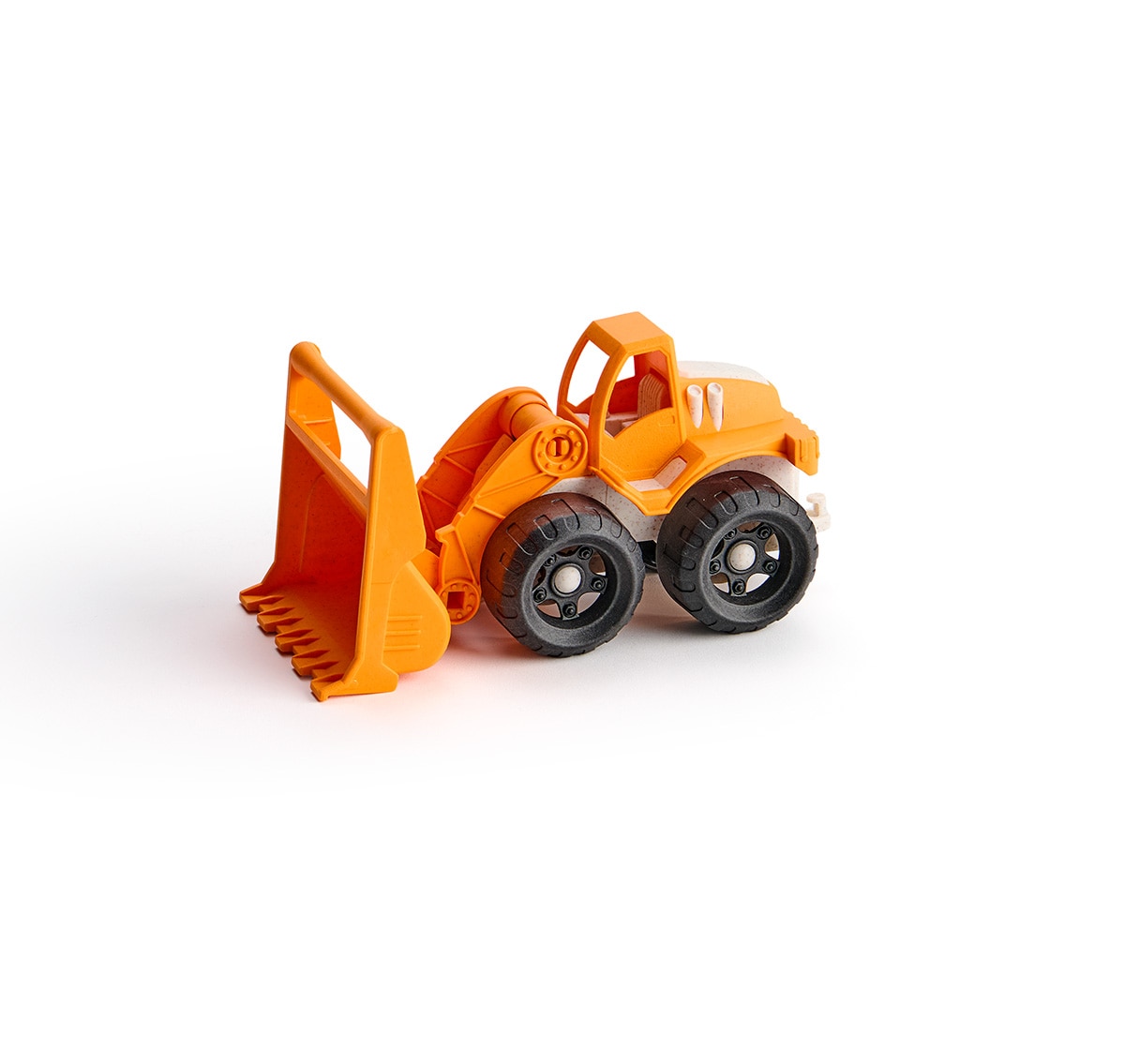 Tractor con pala excavadora de bioplástico El Corte Inglés 2
