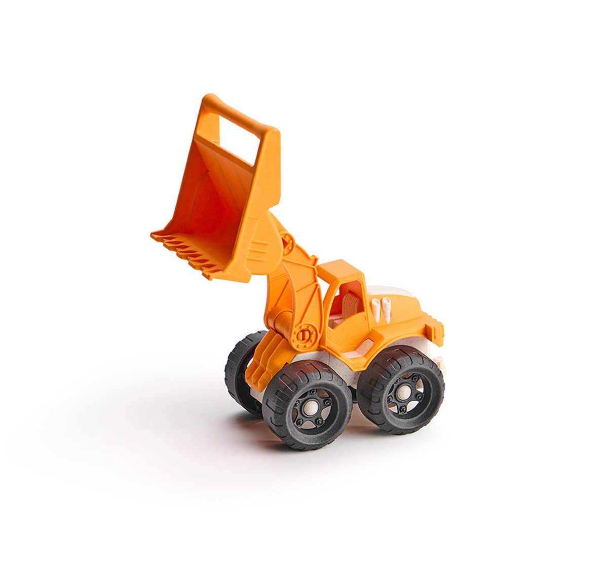 Tractor con pala excavadora de bioplástico El Corte Inglés 3