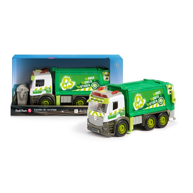 Imagen 0 de Camión de reciclaje con luz y sonido Roll Run