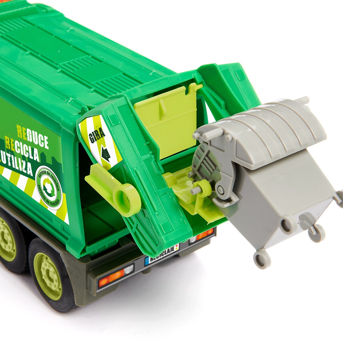 Camión de reciclaje con luz y sonido Roll Run 5