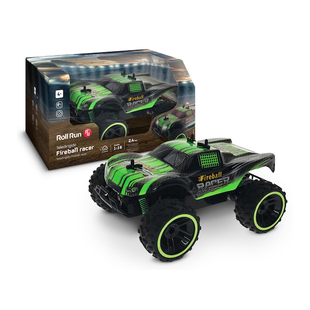 Teledirigido 15 km/h Fireball Racer Roll Run