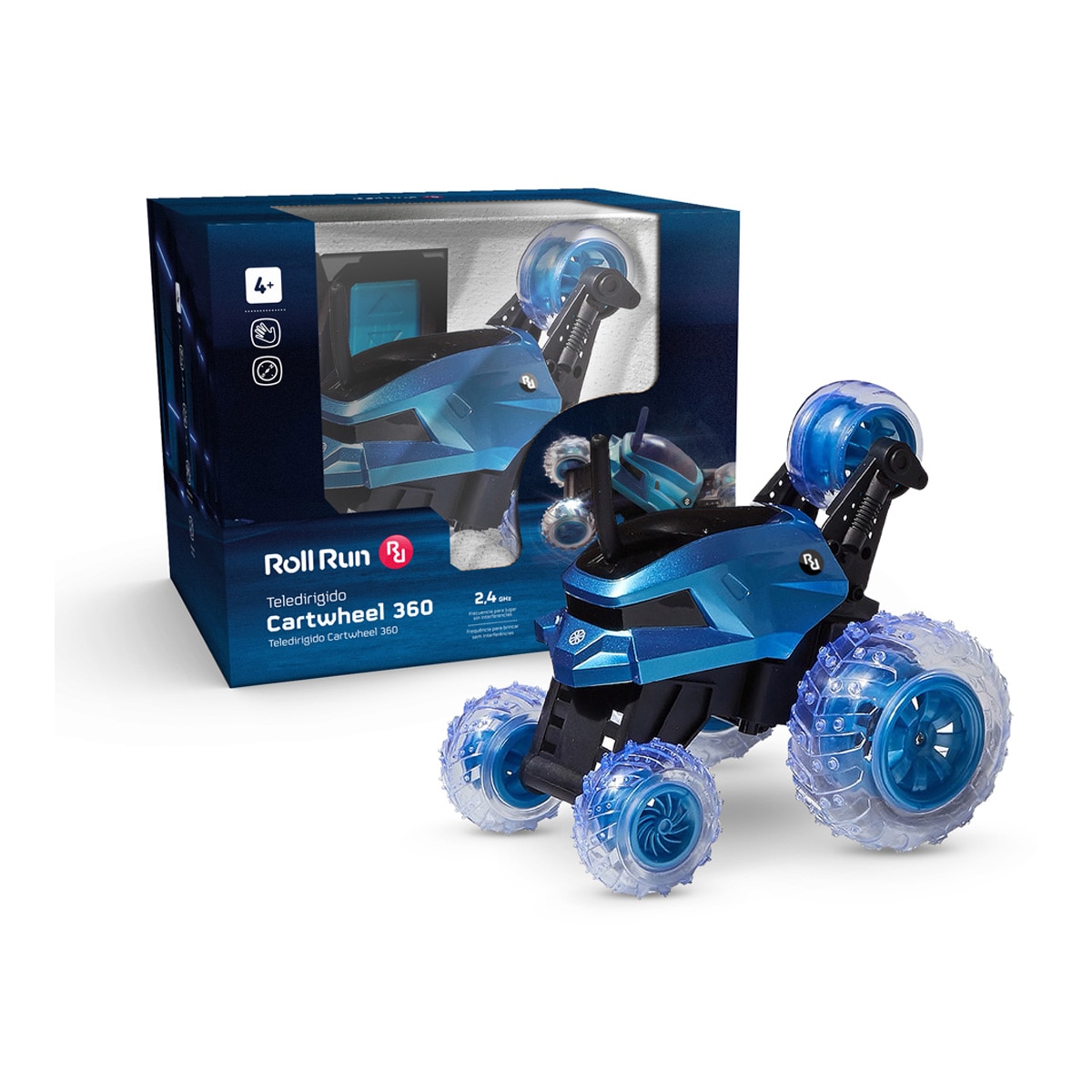 Imagem 0 de Carro telecomandado Cartwheel 360 - Azul