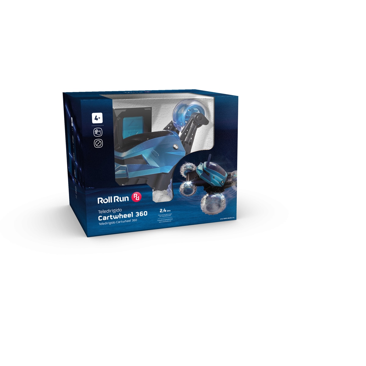 Coche teledirigido con ruedas luminosas y rotación 360° Cartwheel 360 Roll Run 5