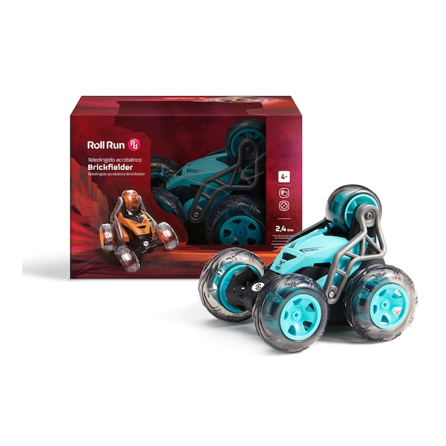Teledirigido acrobático con luz Brickfielder Roll Run