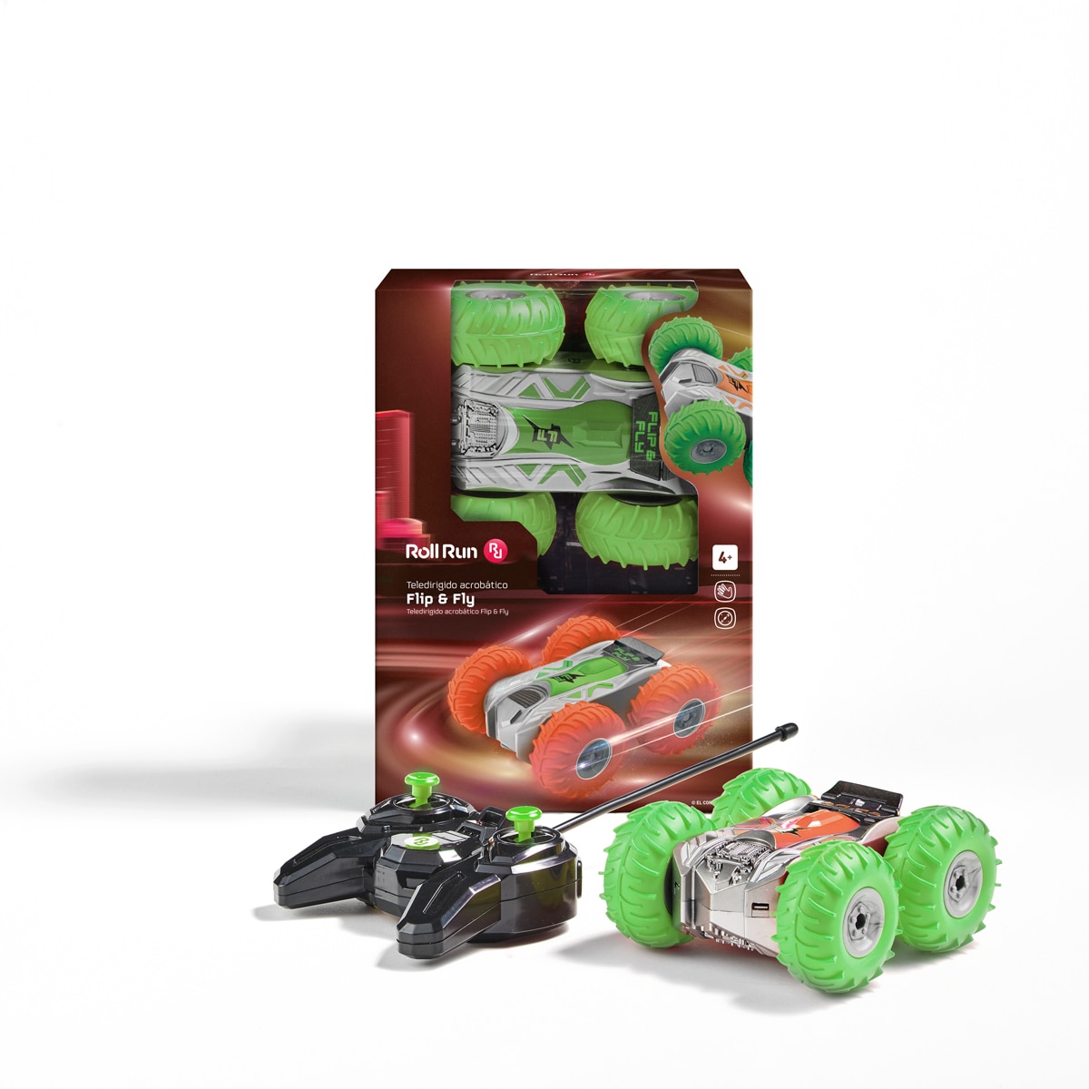 Imagem 0 de Teledirigido acrobático Flip & Fly 2.4Ghz El Corte Inglés