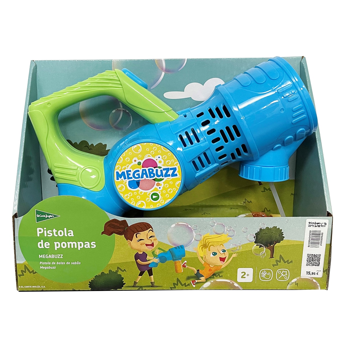 Pistola de Bolhas Megabuzz El Corte Inglés 2